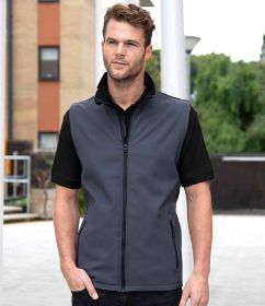 Show details for Result Core Printable Soft Shell Bodywarmer Picture of Result Core Printable Soft Shell Bodywarmer