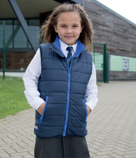 Picture of RESULT CORE KIDS PADDED BODYWARMER