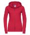 Picture of Russell Ladies Authentic Zipped Hooded Sweatshirt