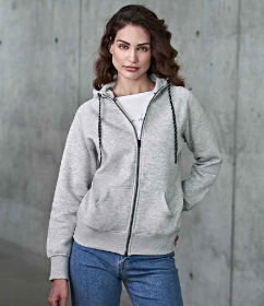 Show details for TEE JAYS LADIES FASHION ZIP HOODED SWEATSHIRT Picture of TEE JAYS LADIES FASHION ZIP HOODED SWEATSHIRT