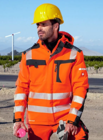 Show details for HIGH-VIS SOFTSHELL JACKET E.S. MOTION  Picture of HIGH-VIS SOFTSHELL JACKET E.S. MOTION
