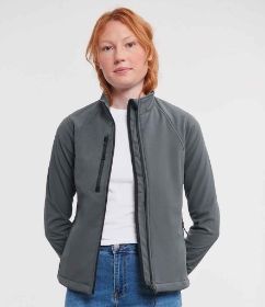 Show details for Russell Ladies Soft Shell Jacket Picture of Russell Ladies Soft Shell Jacket