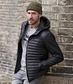 Show details for TEE JAYS HOODED CROSSOVER JACKET Picture of TEE JAYS HOODED CROSSOVER JACKET