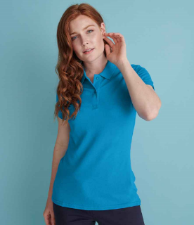 Picture of HENBURY LADIES MODERN FIT COTTON PIQUE POLO SHIRT