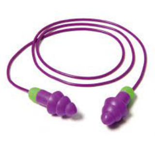 Picture of ROCKETS CORD REUSABLE EARPLUGS SRN 30
