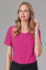 Picture of BROOK TAVERNER VERONA SHORT SLEEVE CREPE BLOUSE