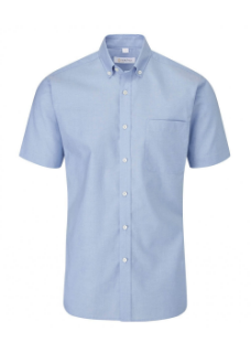 Picture of DISLEY BLUE OXFORD S/S SHIRT