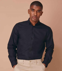 Show details for HENBURY MODERN LONG SLEEVE CLASSIC FIT OXFORD SHIRT Picture of HENBURY MODERN LONG SLEEVE CLASSIC FIT OXFORD SHIRT