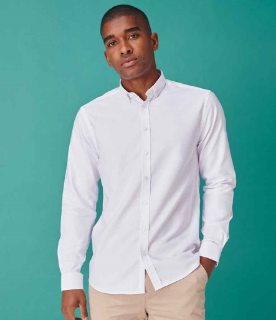 Picture of HENBURY MODERN LONG SLEEVE REGULAR FIT OXFORD SHIRT