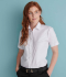 Picture of HENBURY LADIES CLASSIC SHORT SLEEVE OXFORD SHIRT