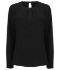 Picture of HENBURY LADIES PLEAT FRONT LONG SLEEVE BLOUSE