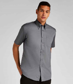 Show details for Kustom Kit Short Sleeve Corporate Oxford Shirt Picture of Kustom Kit Short Sleeve Corporate Oxford Shirt