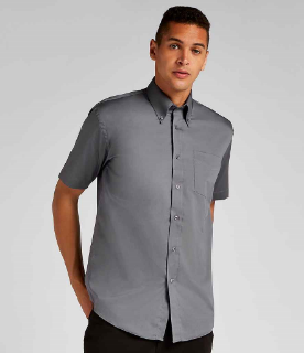 Picture of Kustom Kit Short Sleeve Corporate Oxford Shirt