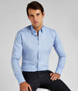 Picture of KUSTOM KIT LONG SLEEVE SLIM FIT OXFORD TWILL NON-IRON SHIRT