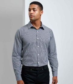Show details for PREMIER GINGHAM LONG SLEEVE SHIRT Picture of PREMIER GINGHAM LONG SLEEVE SHIRT