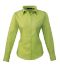 Picture of Premier Ladies Long Sleeve Poplin Shirt