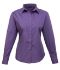 Picture of Premier Ladies Long Sleeve Poplin Shirt