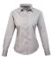 Picture of Premier Ladies Long Sleeve Poplin Shirt