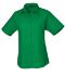 Picture of Premier Ladies Short Sleeve Poplin Blouse