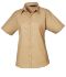 Picture of Premier Ladies Short Sleeve Poplin Blouse