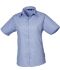 Picture of Premier Ladies Short Sleeve Poplin Blouse