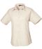 Picture of Premier Ladies Short Sleeve Poplin Blouse