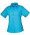 Picture of Premier Ladies Short Sleeve Poplin Blouse