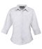 Picture of Premier Ladies 3/4 Sleeve Poplin Blouse