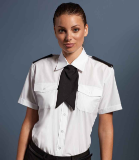 Picture of Premier Ladies Short Sleeve Pilot Shirt