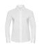 Picture of Russell Collection Ladies Long Sleeve Easy Care Oxford Shirt