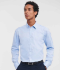 Picture of Russell Collection Men's Long Sleeve Herringbone Shirt