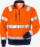 Picture of HIGH VIS HALFZIP SWEATSHIRT CLASS 3 728 SHV