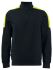 Picture of PROJOB SWEATSHIRT HALF ZIP CONTRAST SIDE SECTION