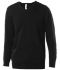 Picture of KARIBAN COTTON ACRYLIC V NECK SWEATER 