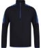 Picture of FINDEN & HALES CONTRAST ZIP NECK MIDLAYER 