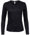 Picture of TEE JAYS LADIES LONG SLEEVE INTERLOCK T-SHIRT 