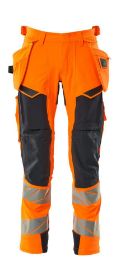 Show details for MASCOT TROUSERS CLASS 2 HI VIS WITH HOLSTER POCKETS Picture of MASCOT TROUSERS CLASS 2 HI VIS WITH HOLSTER POCKETS