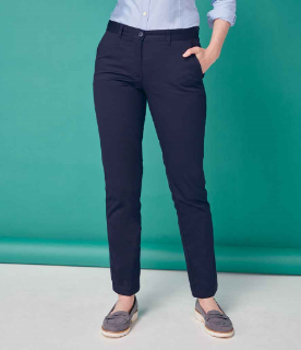 Picture of HENBURY LADIES 65/35 FLAT FRONTED CHINO TROUSERS