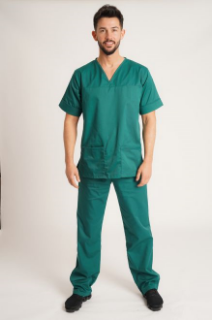 Picture of PLAIN SMART SCRUB TOP