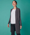 Picture of HENBURY LADIES LONG LINE OPEN CARDIGAN