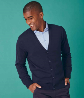 Picture of HENBURY MEN'S LIGHTWEIGHT V CARDIGAN