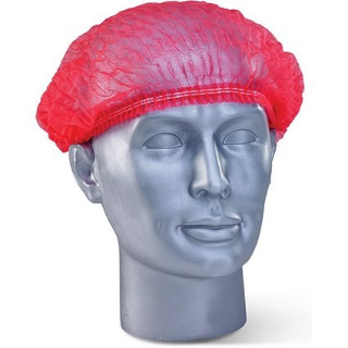 Picture of RED PLEATED MOB CAP - 1000 PER CASE 