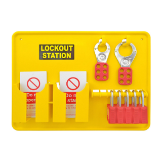 Picture of 5 PADLOCK LOCKOUT STATION - PREMIER