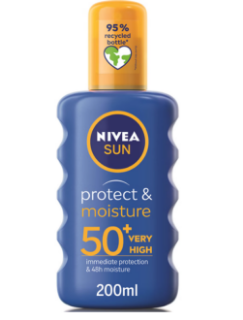 Picture of NIVEA 50 PROTECT & MOISTURE SUN CREAM 200MLS 