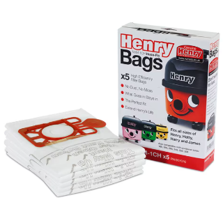 Picture of DUST BAGS FOR HENRY VACUUM CLEANER PACK OF 5